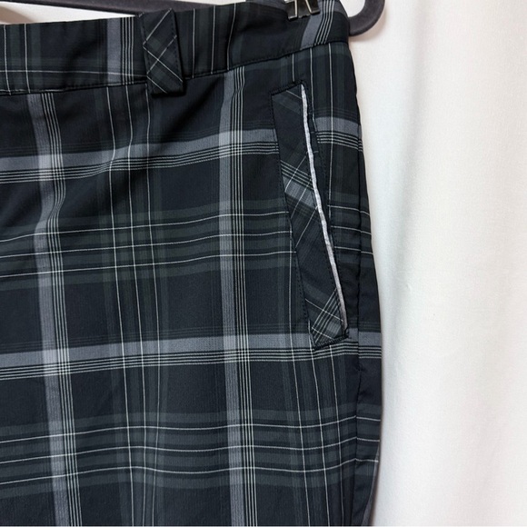 Nike Golf Plaid Ankle Pants Women’s Dri FIT Tour Performance Stretch Preppy - Picture 7 of 10